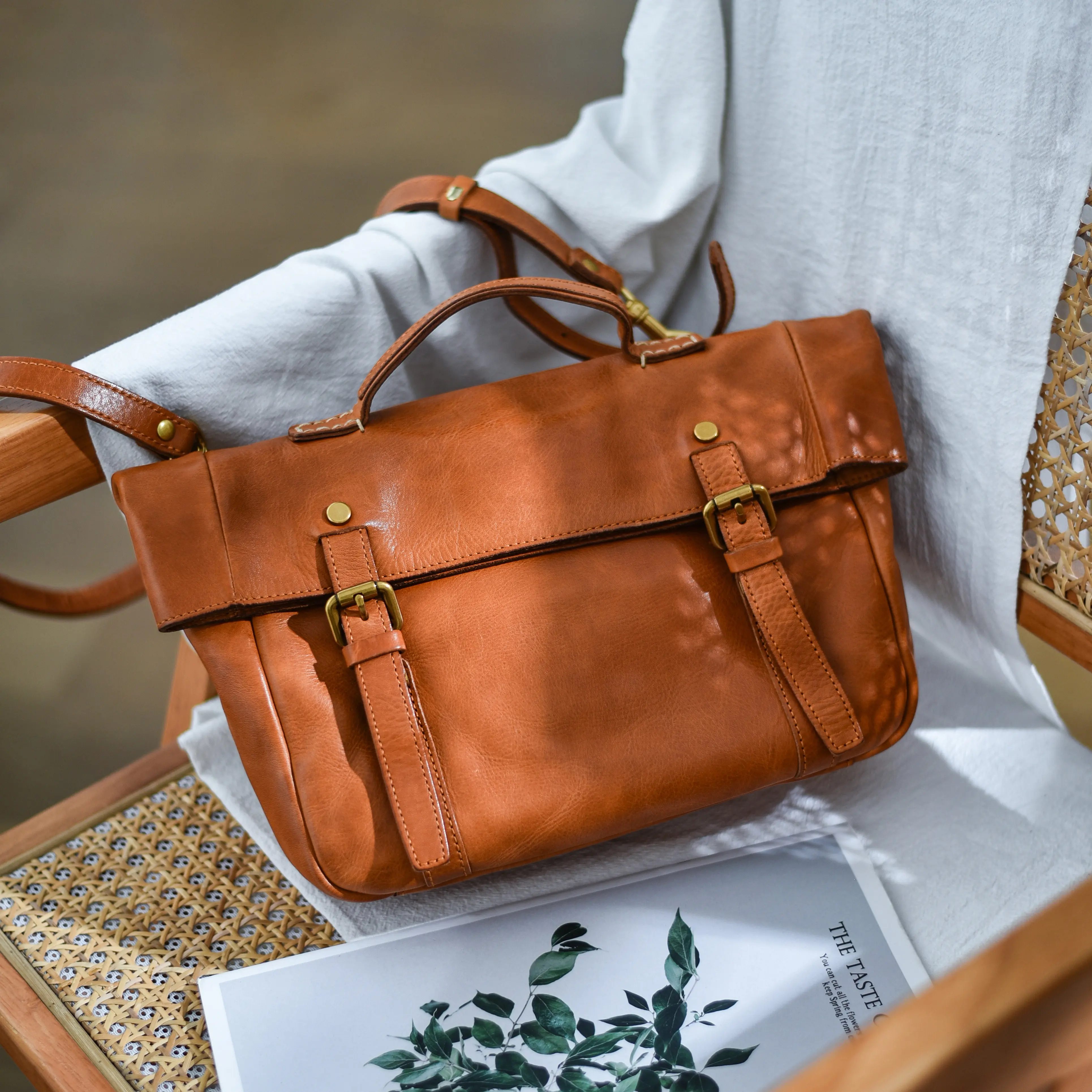 

outdoor daily party luxury high quality first layer cowhide women's handbag vintage genuine leather shoulder crossbody bag