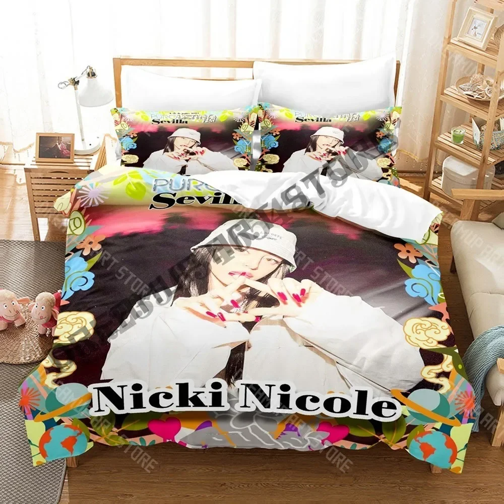 

3D Print Nicki Nicole ALMA Bedding Set Single Twin Full Queen King Size Bed Set Adult Kid Bedroom Duvetcover Sets Bed Sheet