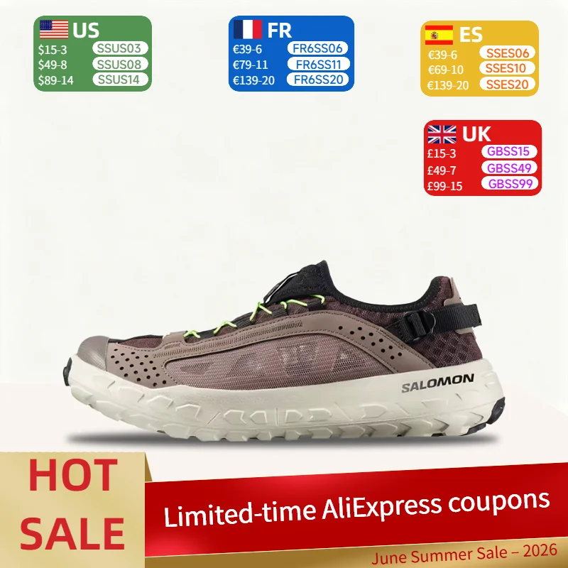 

Salomon SOLAMPHIBIAN: Retro, Stylish, Versatile, Durable, Lightweight, and Breathable Low-Top Hiking Shoes for Men 491077