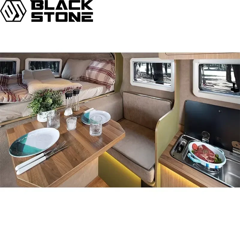 Truck Camper for F250 F150 Slide-In Pickup Campers 4x4 Ford Ranger Kit Mini Pop-Up 8 Popup Full-Size Truck Camper view 3