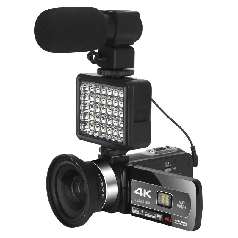 Variant: with lens mic light
