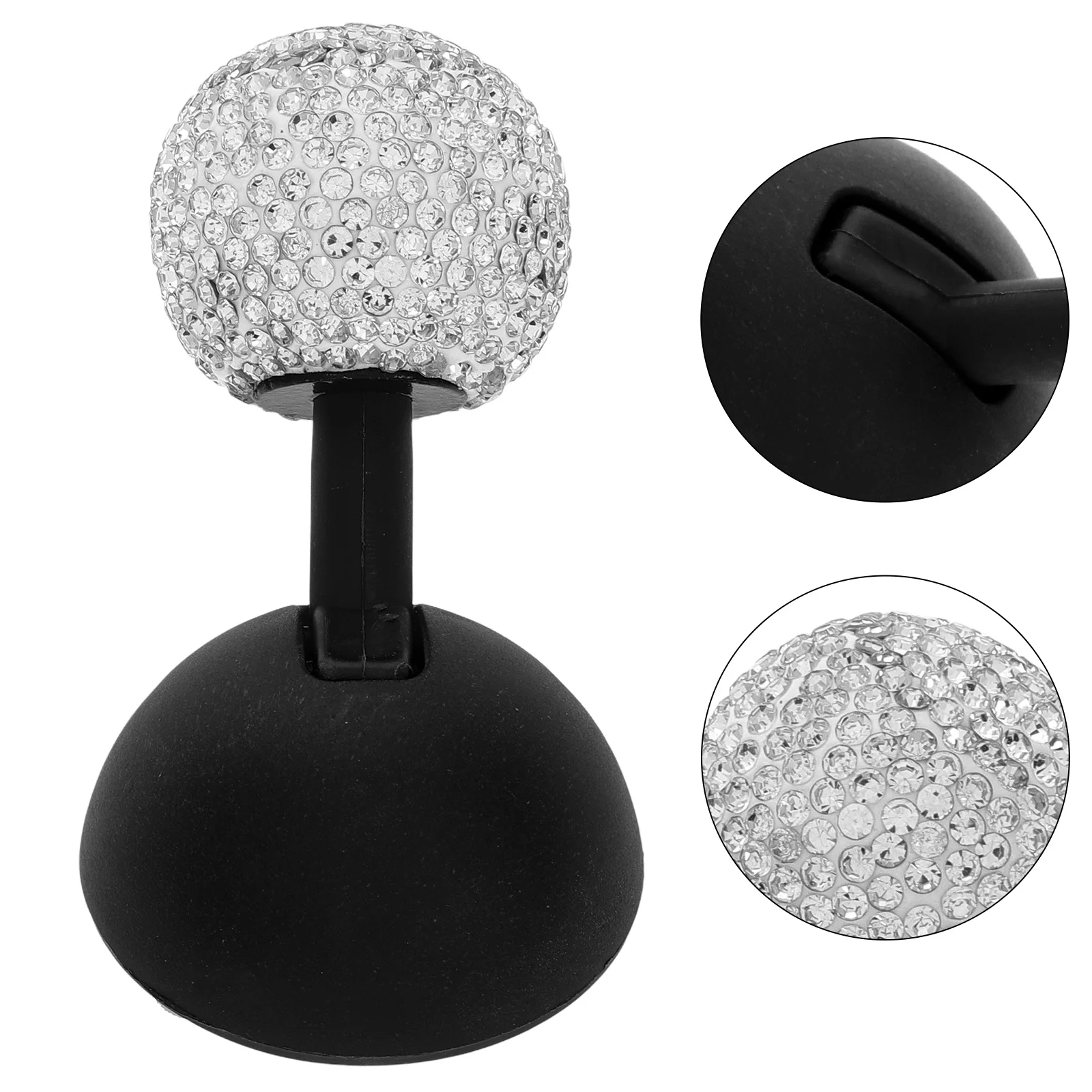 

Luxury Car Engine Start Button Lever Push to Start Rocker with Shiny Decoration Universal Fit for Cars Ignition Switch Accessory