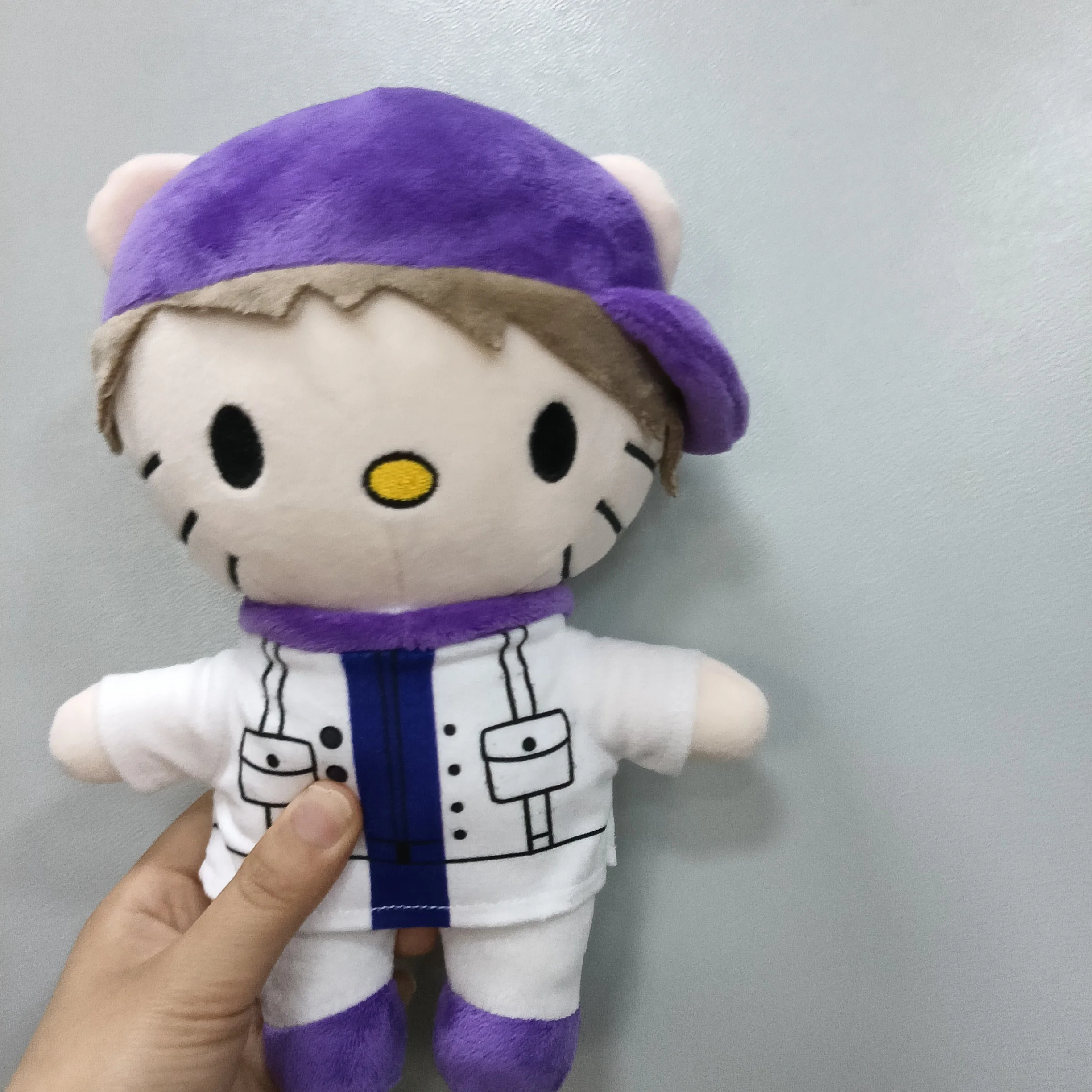 

Justin Bieber Hello Kitty Plushie, Super Soft Kawaii Stuffed Animal Doll Unique Birthday Gift for Collectors