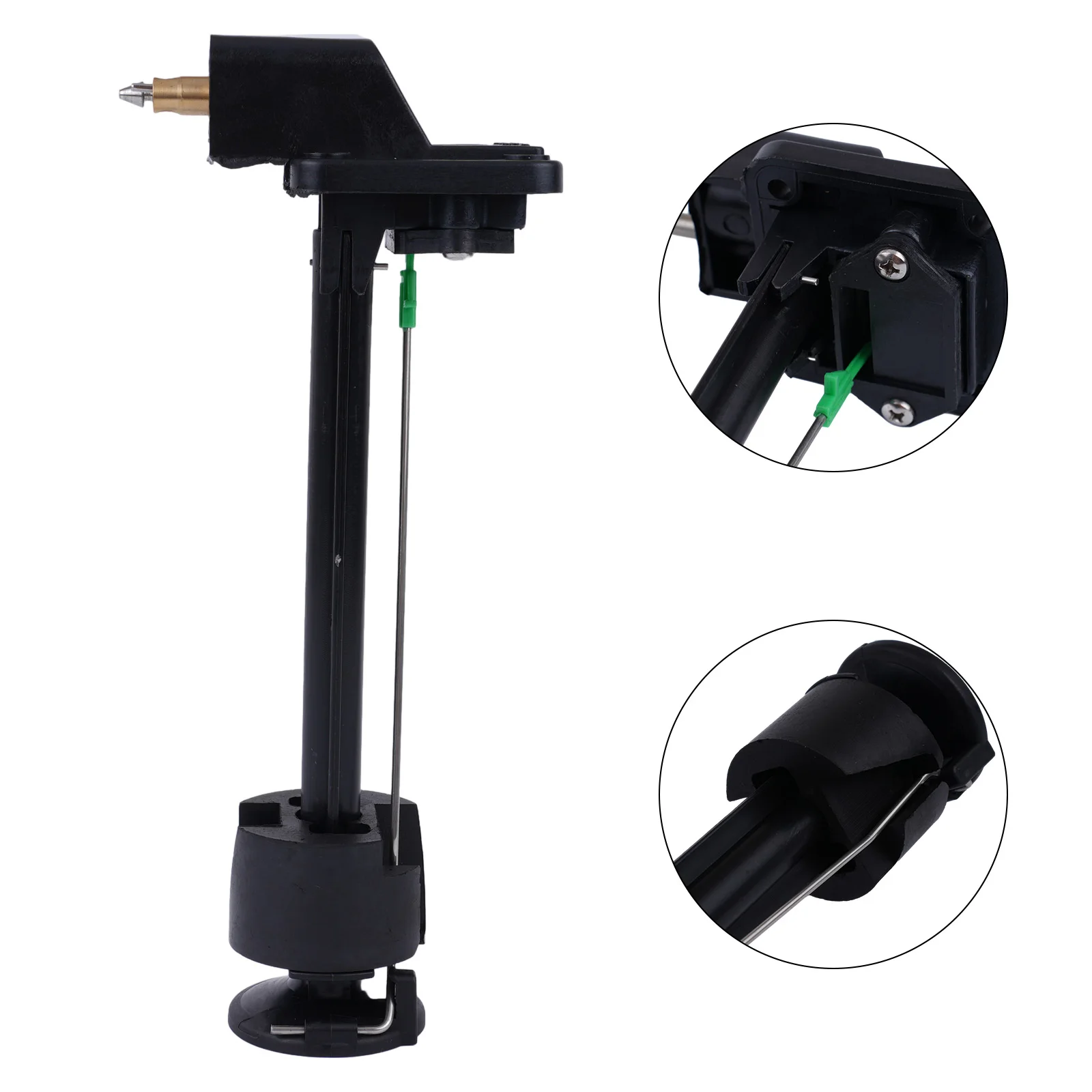 Fuel Gauge For Outboard Boat Fuel Tank Connector Pickup With Fuel Meter Fitting Marine Outboar Oil Tank 23cm 12L 24L Fuel Tanks