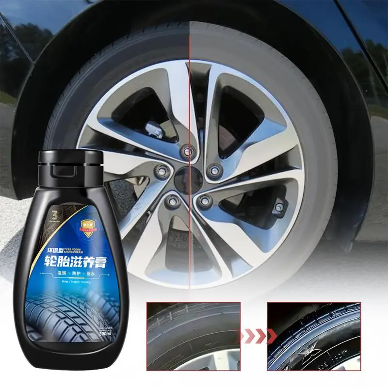 Car Wheel Cleaner Professional Wheel Cleaner Paste Long-lasting Vehicle Wheels Cleaner Cream Waterproof Car Wheel Refurbishment