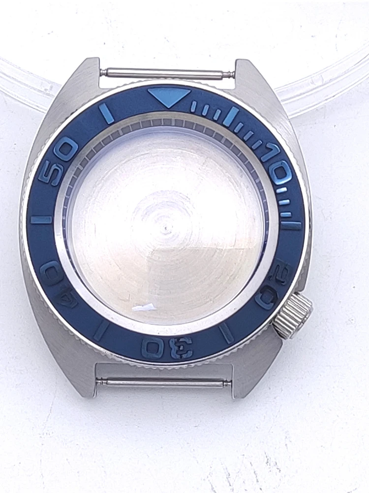 Stainless steel sapphire case, suitable for NH35/36/4R movement 40MM watch case, ceramic bezel