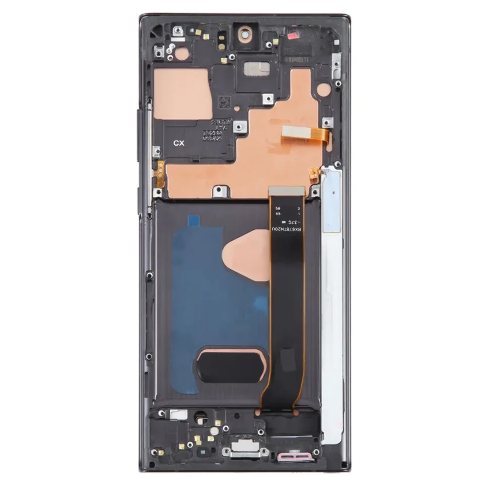 OLED N985 Display For Samsung Galaxy Note 20 Ultra N985F Display With Frame Panel Note20 Ultra SM-N986F 5G LCD Touch Screen