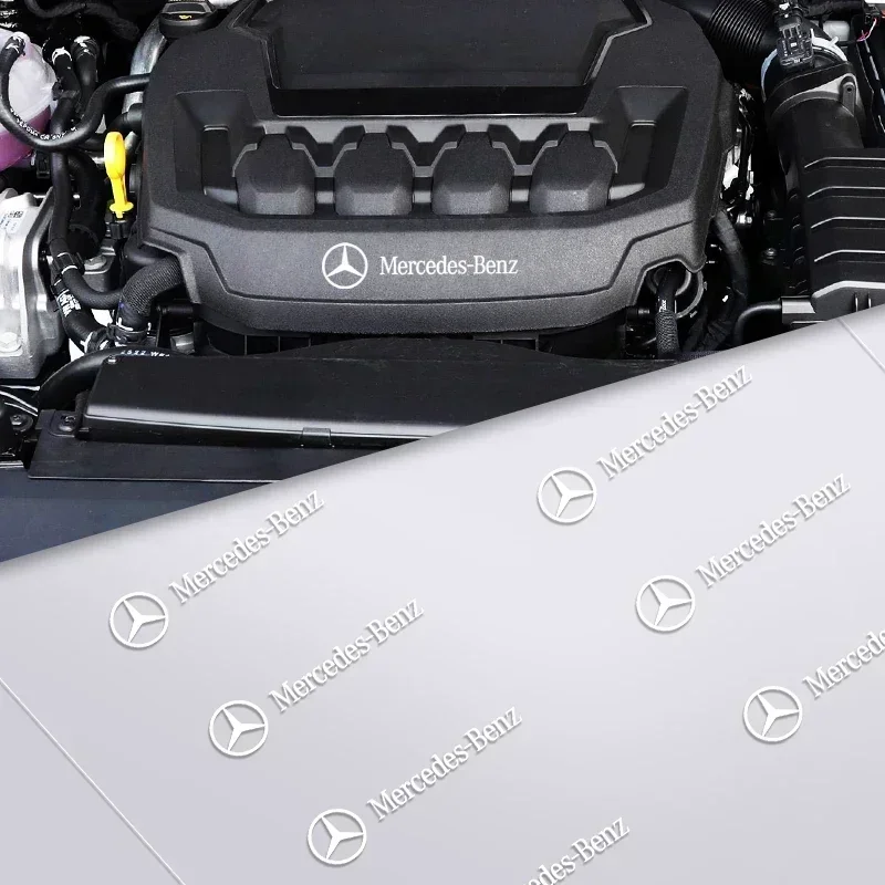 Pegatina aleatoria para coche, calcomanía para volante, decoración interior para Mercedes Benz Amg W204 W213 W205 W211 W212 W176 W205 W203