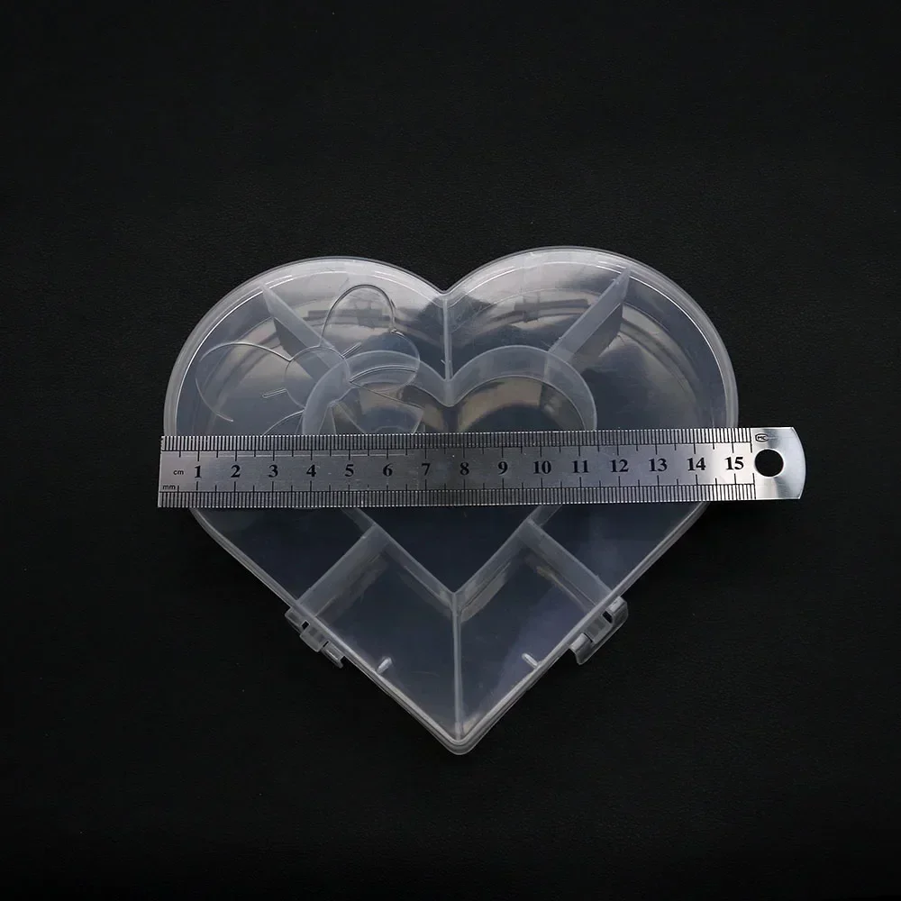 

Удобный прозрачный пластиковый ящик для хранения, отдельный органайзер большой емкости для оптовой продажи ювелирных изделий, 132x152 мм