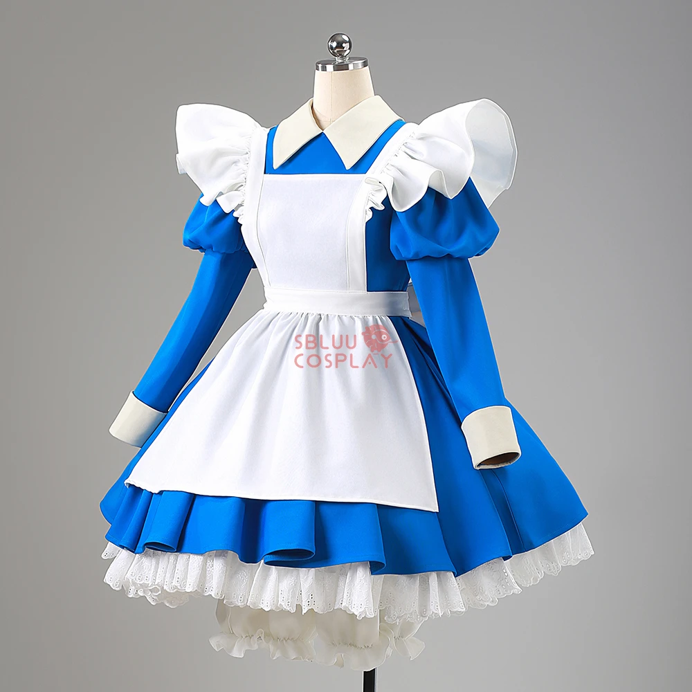 

SBluuCosplay Kinomoto Sakura Cosplay Costume Sakura Sakura Alice Dress Halloween Party Outfit