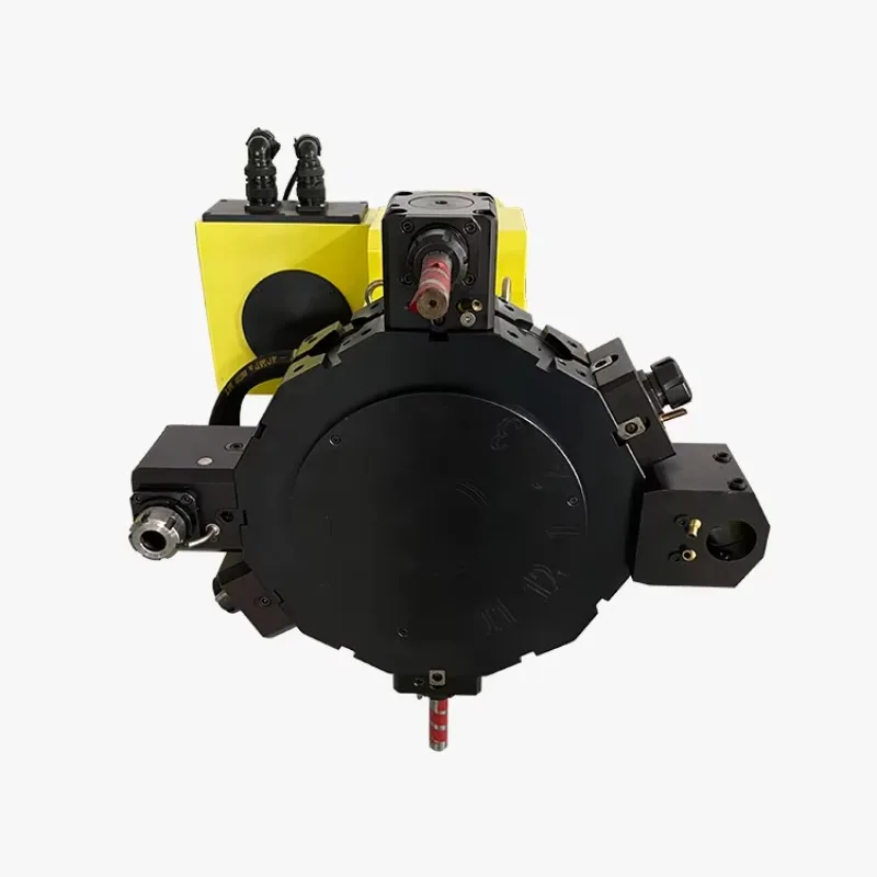 NC Turret R Series Radial Axial Servo Power Tooling Cheaper Price R63A R80A R100A R125A - Rotating Head Machine Tool Mount