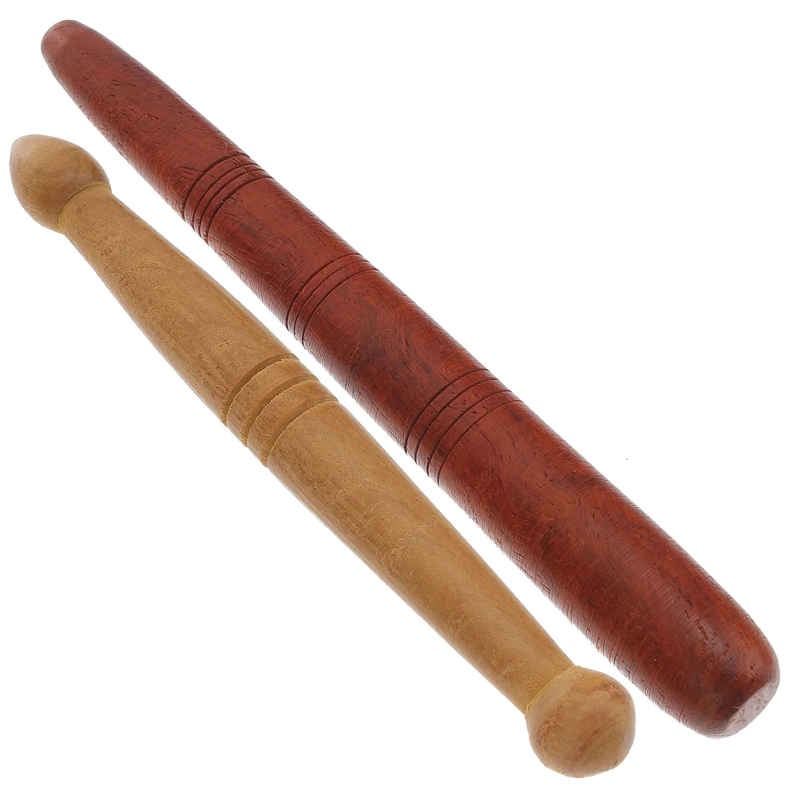 2pcs Wooden Massage Rods Premium Foot Massager For Acupuncture Point Relief Smooth Skin Care Tool Lightweight Long Lasting