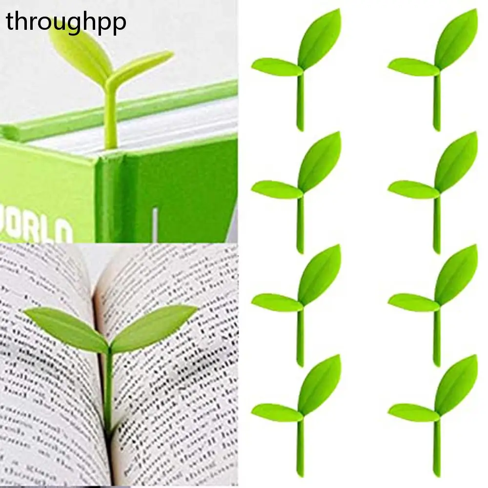 

Creative Sprout Bookmark Book Silicone Little Leaves Bookmark Accessories School Supplies