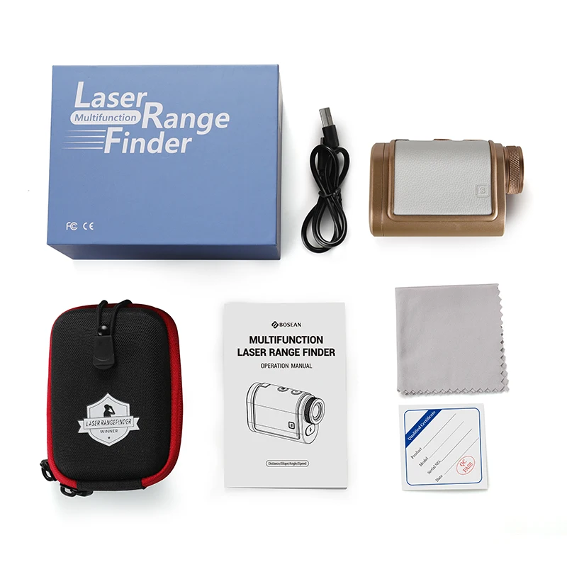 Neues Design Handheld Professional Golfer 600m Entfernungsmesser |   Entfernungs- und Winkelmessung