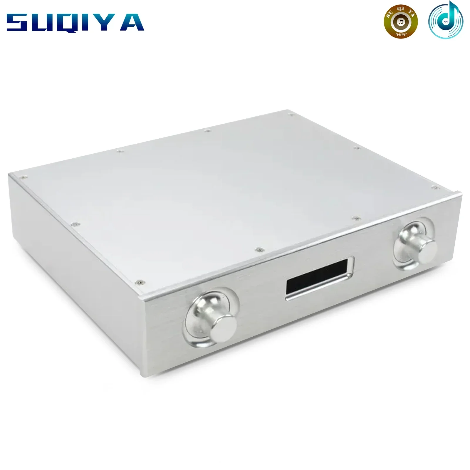 

DIY amp case size:328*70*250mm WA63 Silver Full aluminum amplifier chassis/Tube amp/Pure stage amplifier/AMP Enclosure/DIY box