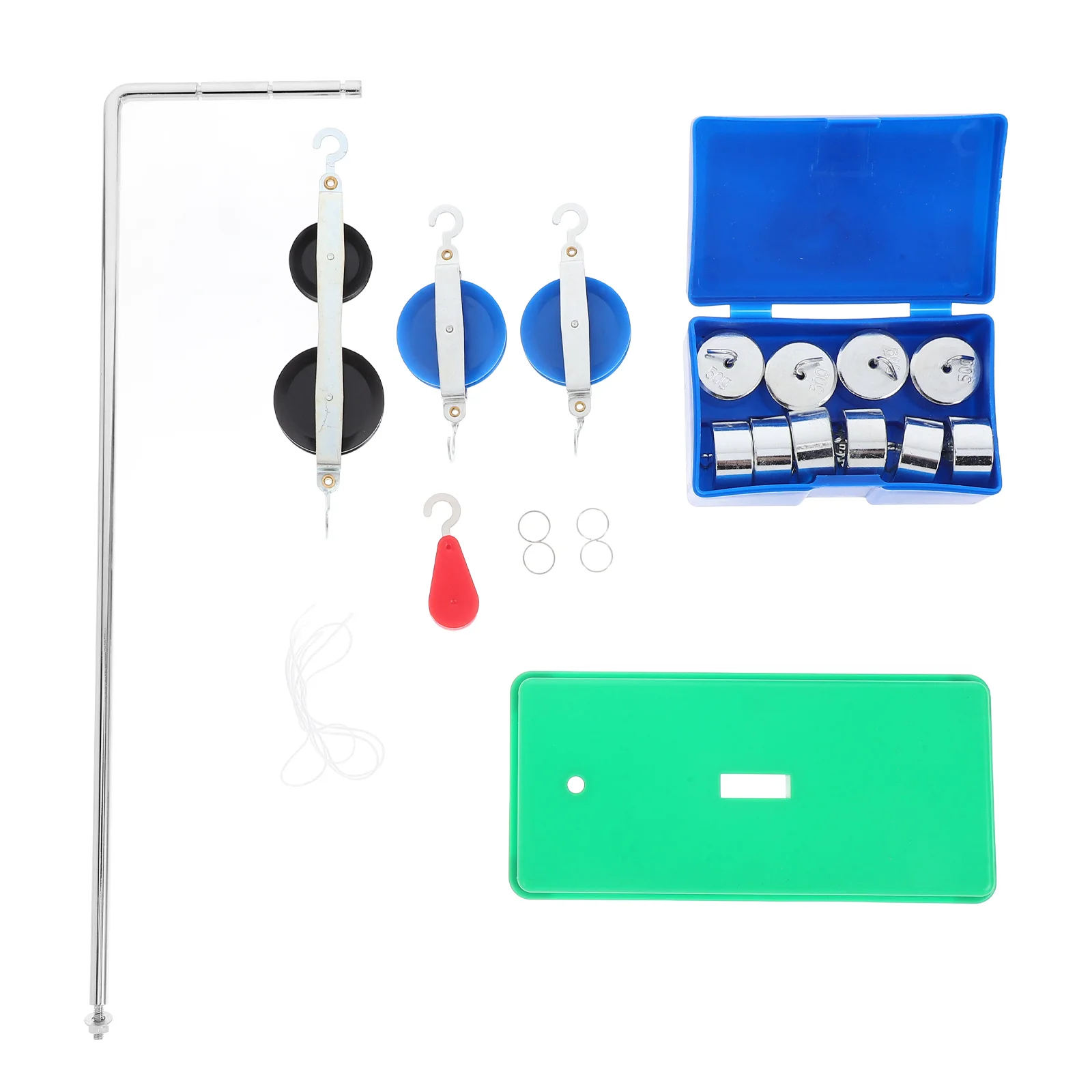 Lab Experiments Science Kits Pulley Block and Bracket Learning Physics Tool Primary School