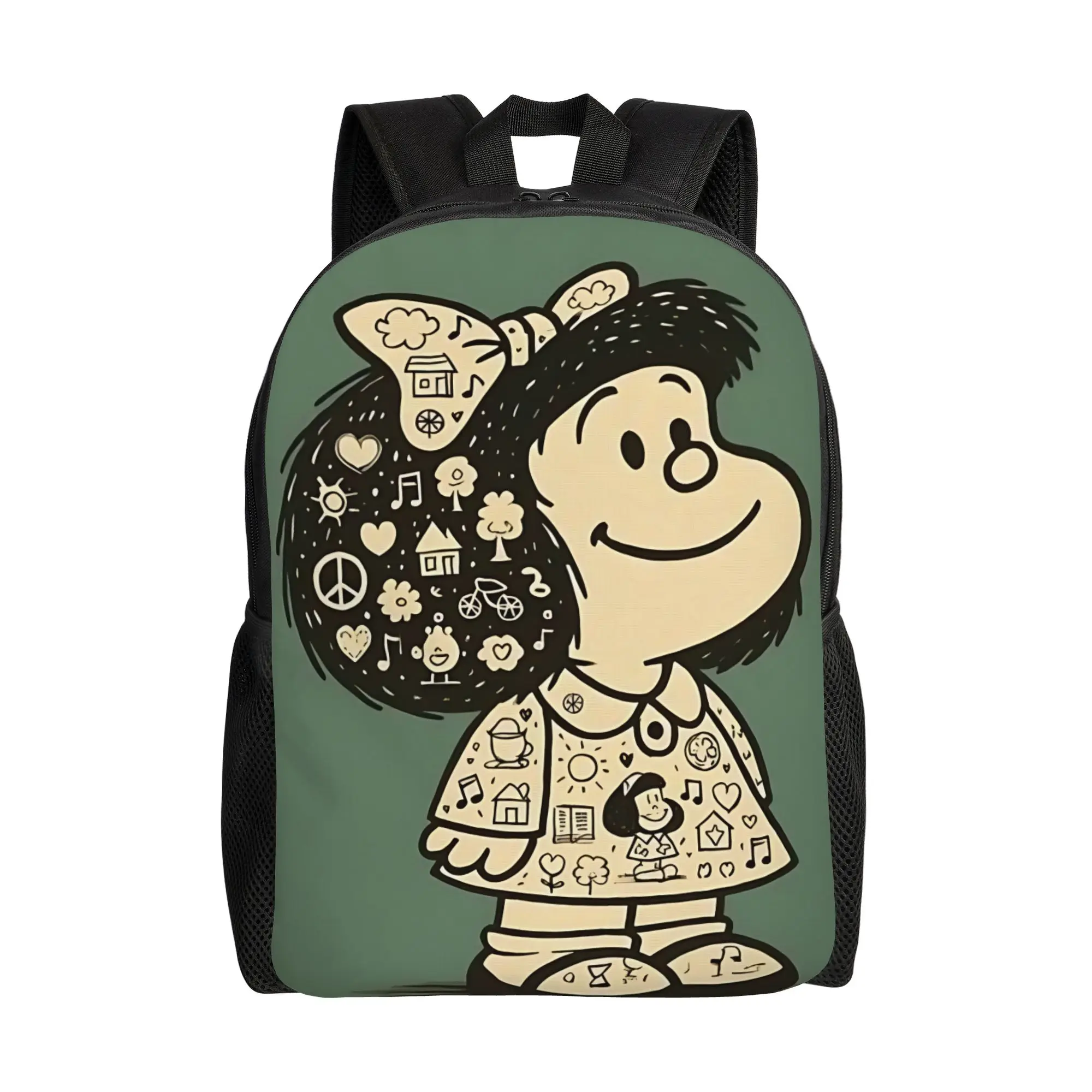 

1Piece The Chair of Reflection New School Year Daypack M-Mafalda High School Students Back To School Gift New Semester Starts