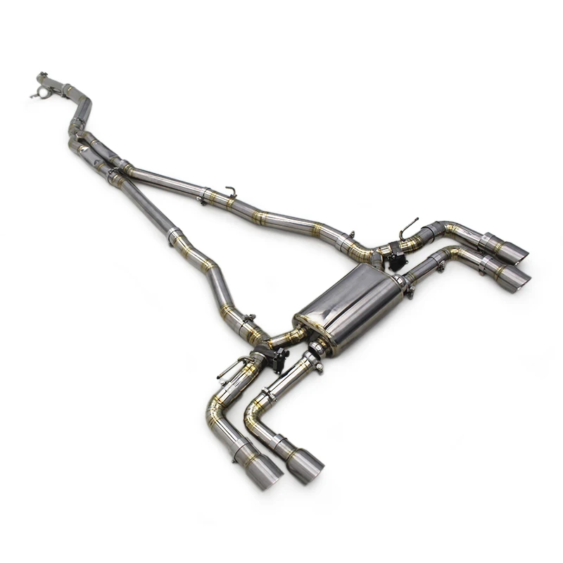 

Yooking Valvetronic Muffler Catback Exhaust System For BMW 540/540i G30/G38 2.0T/3.0T B48 (2017-2023) Titanium Exhaust Pipe