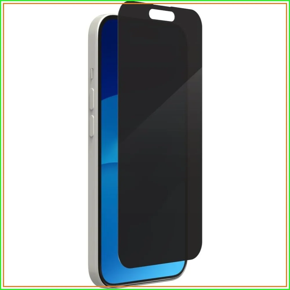 

Privacy Screen Protector for iPhone 16 Pro Max, 4-Way Filter, 5X Stronger, Scratch Resistant, Easy Install Tray