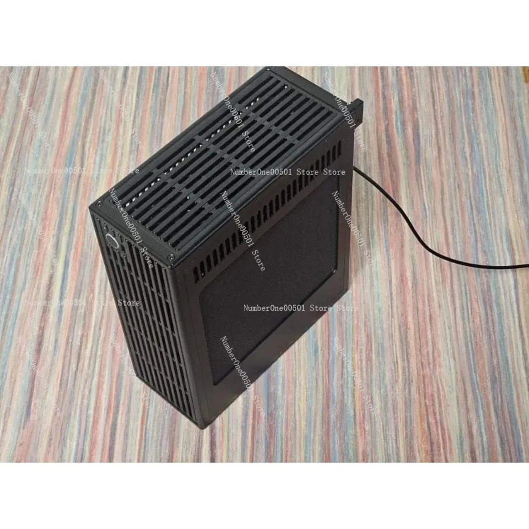 ZS-D2/ITX semi-high knife card computer chassis, version V4\ 4.9L volume, all aluminum chassis