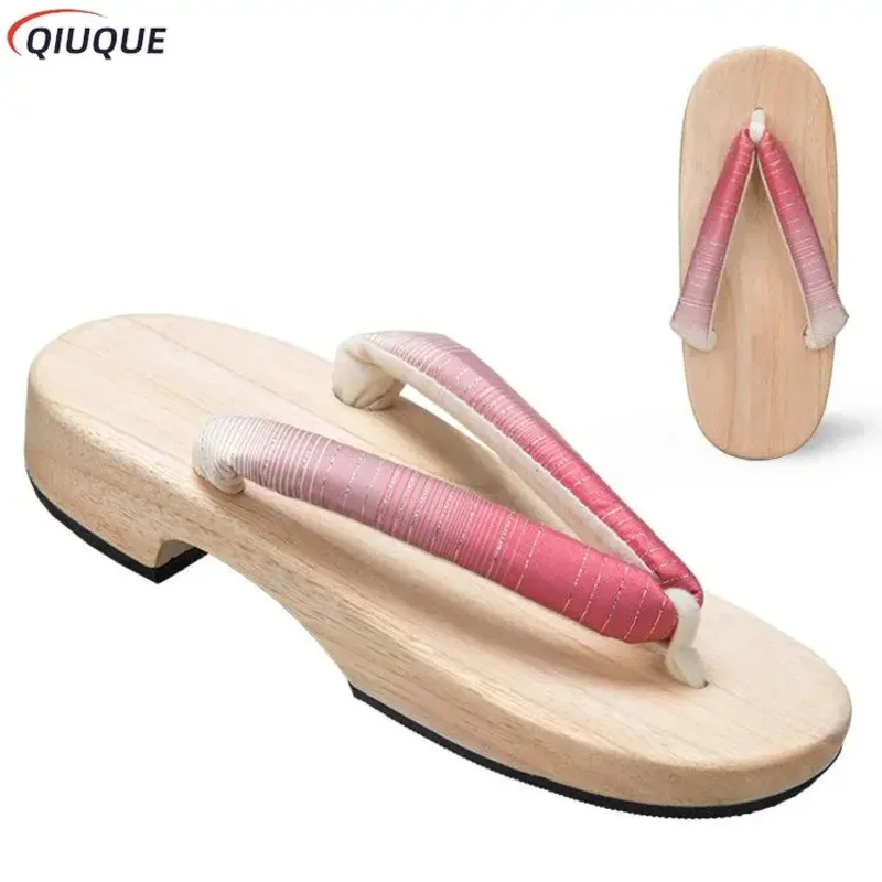 Anime Kamado Nezuko Cosplay Tanjirou Zapatos Kanawo Giyuu Shinobu Kyoujurou Geta Zuecos Sandalias Agatsuma Zenitsu Flip Flopsa; 6'x, 9;