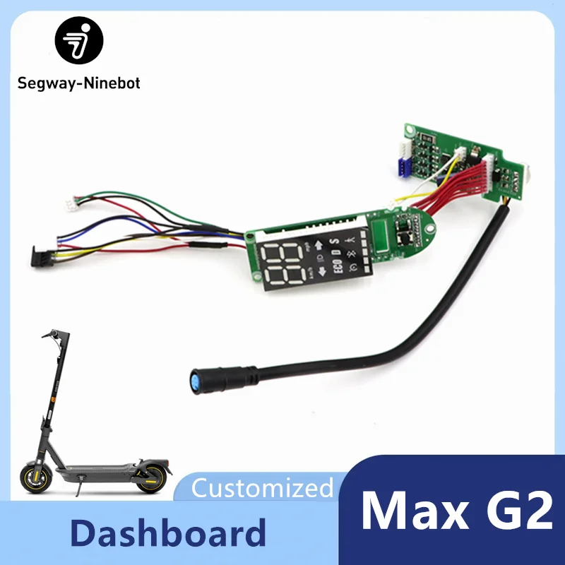 Dashboard for Ninebot By Segway Max G2 G2D G2E G65 Electric Scooter Customized Instrument Switch LED Display Motherboard Parts