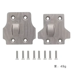 Stainless Steel Front and Rear Chassis Guard Skid Plate For 1/8 BLX Arrma Kraton Notorious Outcast Senton Talion Typhon RC Car