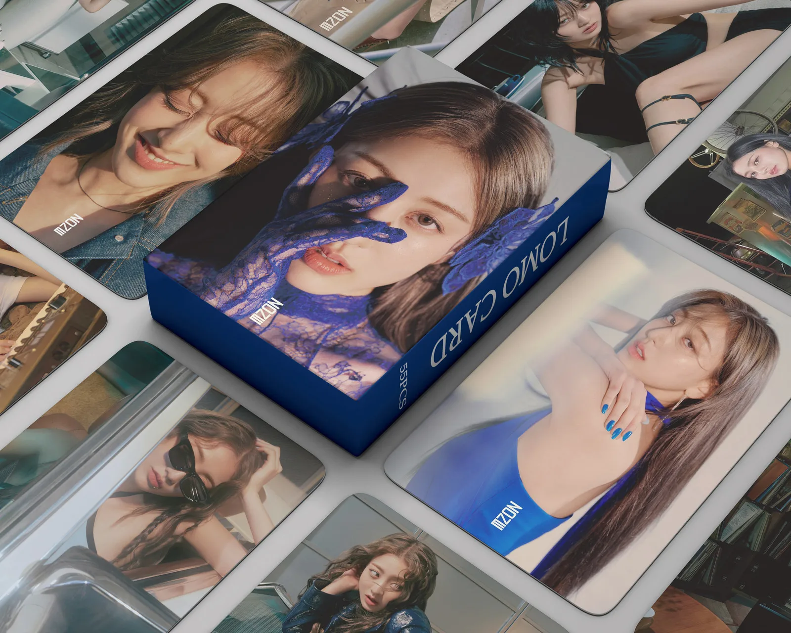 KPOP JIHYO SOLO Album Killin' Me Good Concept Teaser Photocards 55pcs Non Repetitive Two-Sided LOMO CARDS ONCE Fans Gifts