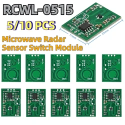 5/10PCS RCWL-0515 12-15m Long Distance 2.7G RCWL 0515 Microwave Detection Module Is Suitable for Garage Lamp / UV Lamp