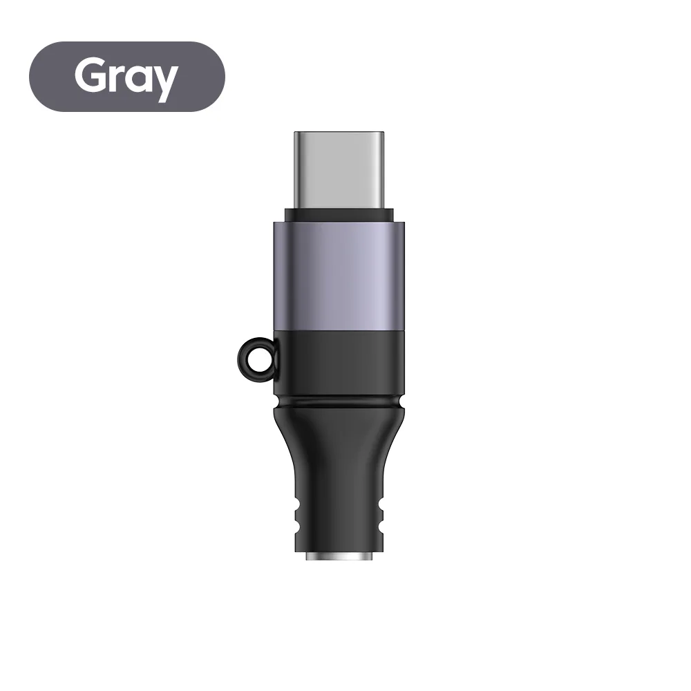 Mini Type C Naar 3.5mm Jack Hoofdtelefoon AUX Audio Adapter Voor iPhone15/16/17 Samsung Huawei Xiaomi digitale DAC Decoder Converter