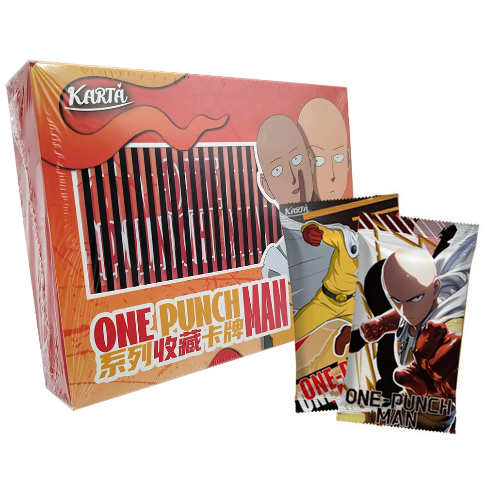 

One Punch Man Collection Card Christmas Surprise Gift Humorous Fighting Theme Anime Exquisite Characters Night Light Card Toys