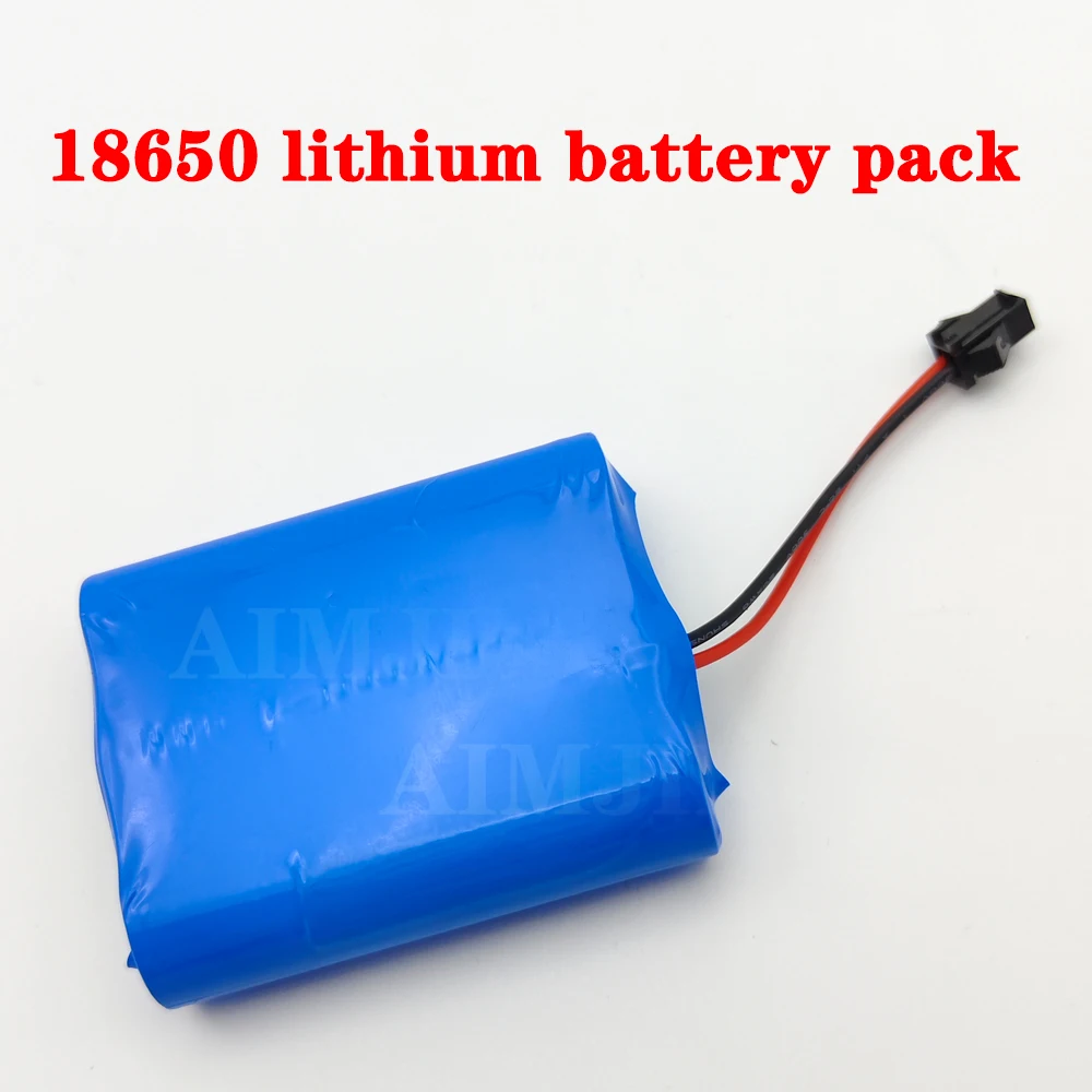 1S3P بطارية حزمة ليثيوم أيون لعبة الجمال جديد 18650 3.7 فولت 10000 مللي أمبير صالون بطارية قابلة للشحن حزمة SM أو XH2.54 التوصيل #6