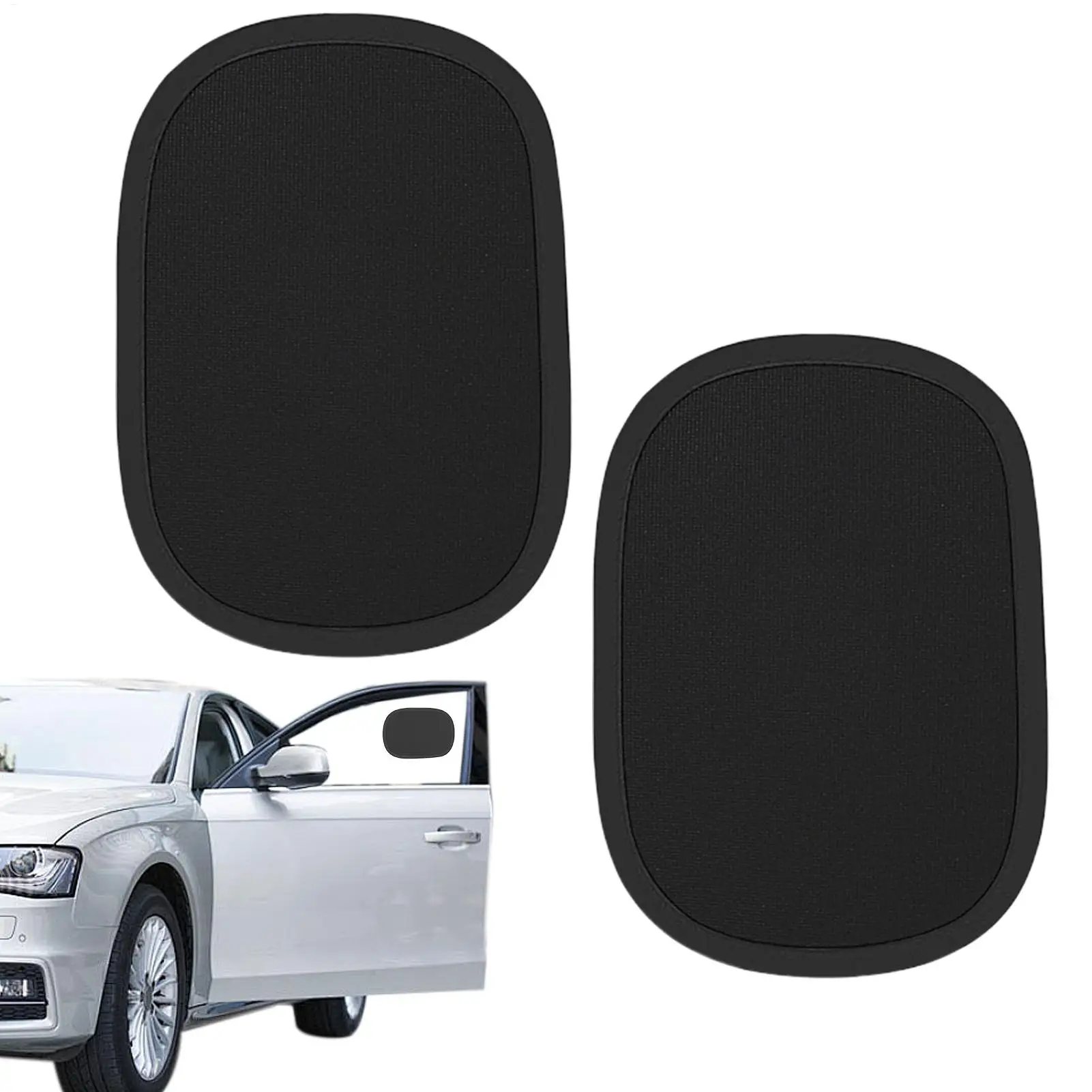 Static Cling Car Sun Shade UV Blocking Side Window Cover Heat Shield for Kids and Pets for SUV Truck Sedan, Summer Driving
