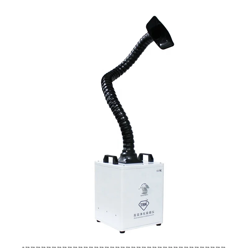 TBK-618 Welding Smoke Purifier Machine for  Back Glass Smoke Remove Air Dust Cleaner Fume Extractor