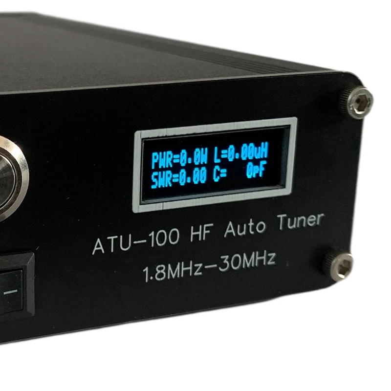 ATU-100จูนเนอร์เสาอากาศอัตโนมัติ1.8-50MHz โดย N7DDC + 0.91รุ่น V3.2 OLED