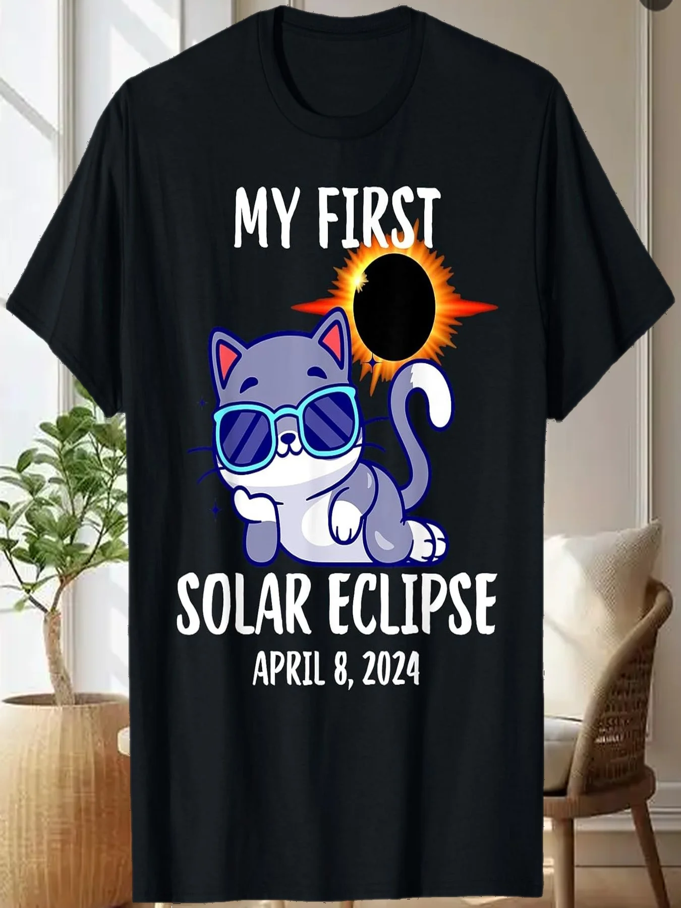 

Eclipse April 8 2025 Kids Boys Girls T-Shirt