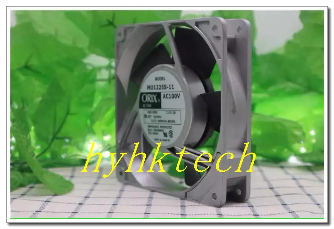 จัดหาพัดลมระบายความร้อนอลูมิเนียม MU1225-11, ทดสอบ 100% ก่อนจัดส่ง