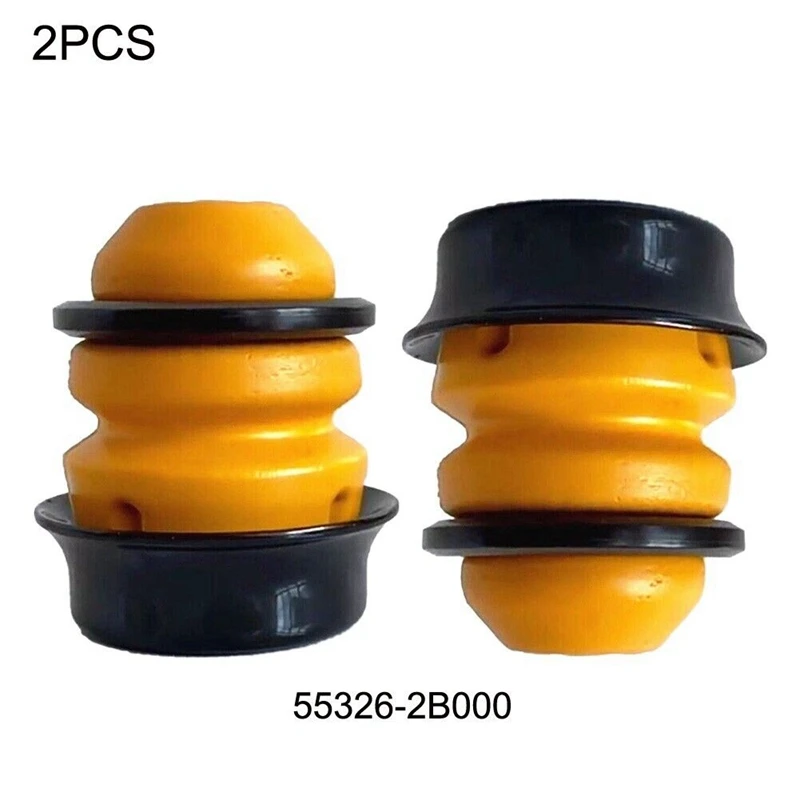 2Pcs Rear Suspension Shock Absorber Bumper 55326-2B000 55326-2P000 For HYUNDAI SANTA FE 2006-2009 Kia Sorento EX 2012