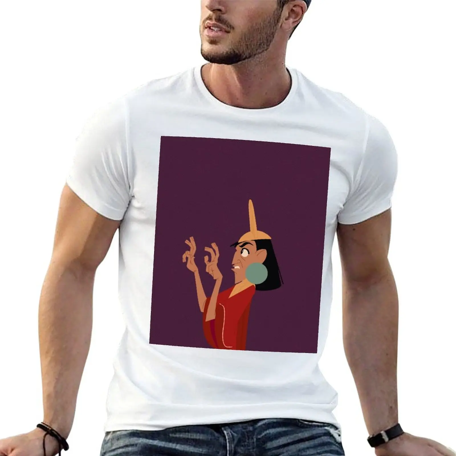 Kuzco T-Shirt Basic Daily Outfit Short Sleeve Tee