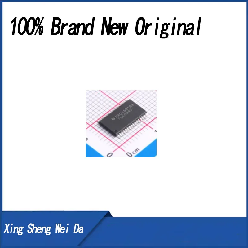 

100% new 10 piece TLC5947 TLC5947DAPR HTSSOP-32 CONTRORADOR LED chip IC