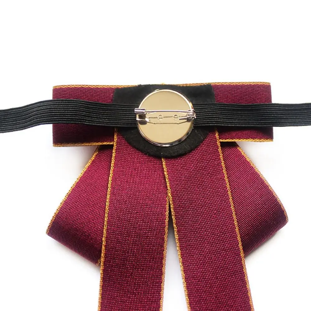 Luxulry Alloy Bow Tie Rhinestone Jewelry Accessories Bowknot Brooches Neck Decoration Crystal Rhinestone Bowtie