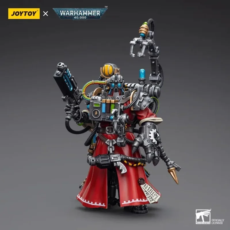 JOYTOY 1/18 figurka Warhammer 40K Mechanicus wojskowe figurki akcji z anime zabawki do modeli kolekcjonerskich lalki chłopcy prezenty w magazynie