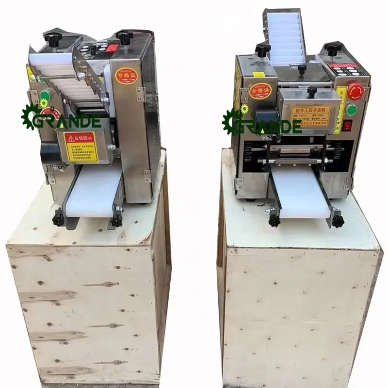 for Stainless Steel Automatic Spring Roll Dumpling Gyoza Wrapper Momo Wonton Samosa Empanada Roti Tortilla Dough Making