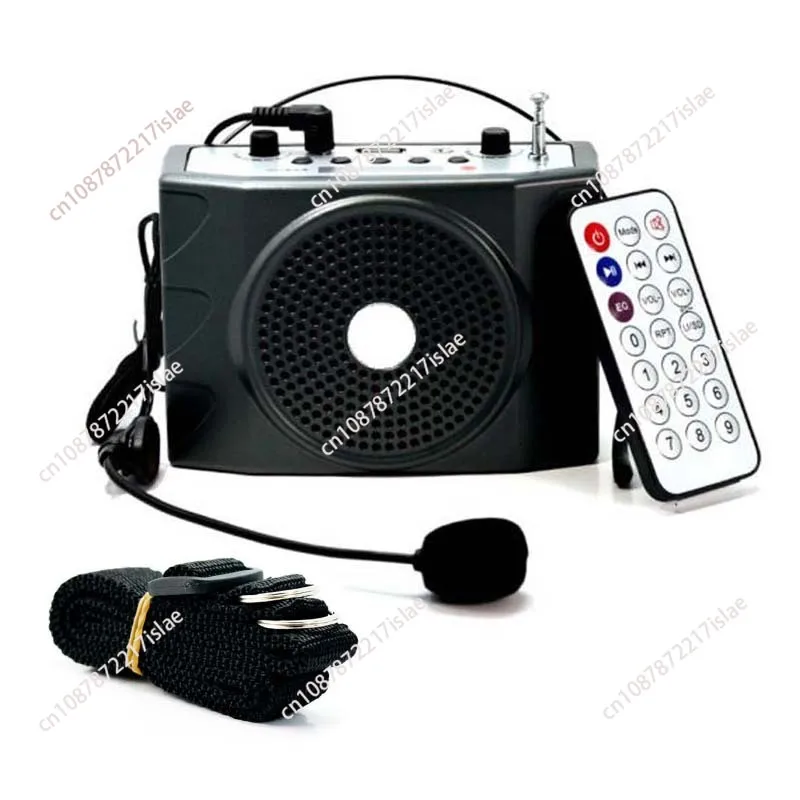 Plug-in card, loudspeaker, little bee, tour guide, shout, broadcast, teacher lectures, Bluetooth dual speakers