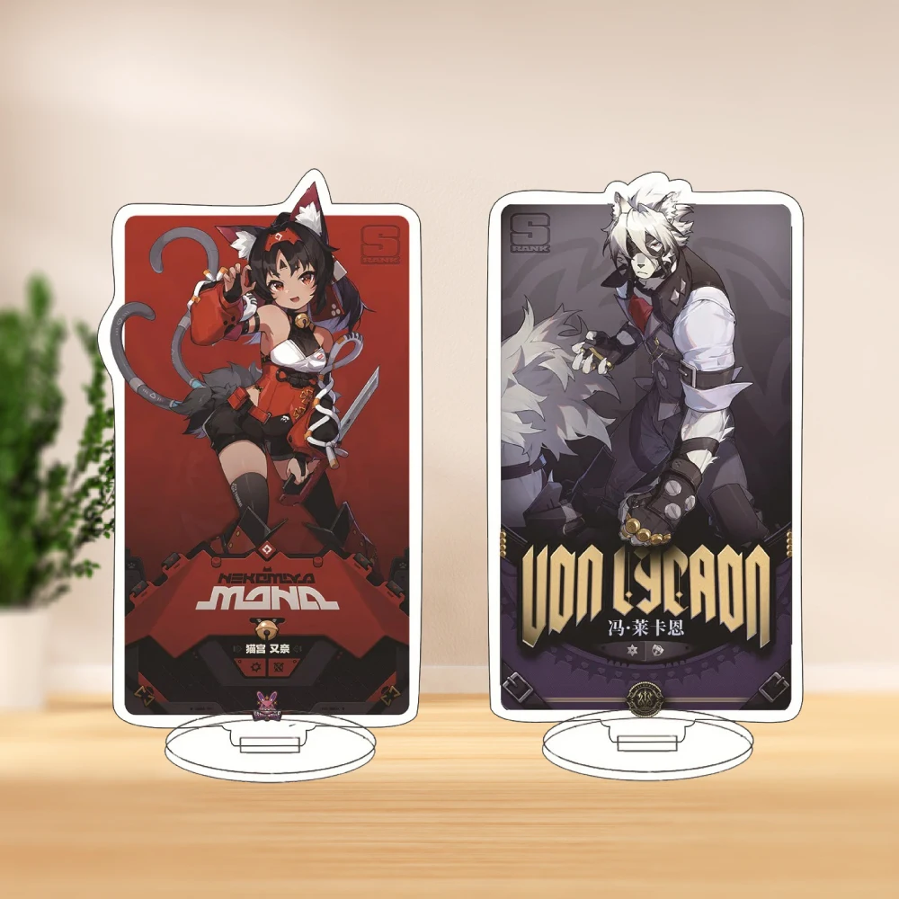 

Diy Game ZenlessZoneZero Custom Transparent Acrylic Stand Model Peripherals Originality Cartoon Desktop Ornament Holiday Gifts