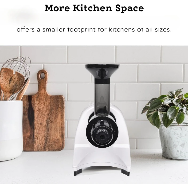 عصارة مضغ أفقية بطيئة، عصارة ضغط بارد واحدة، مستخرج عصير متعدد الوظائف، نظام محرك عالي السرعة