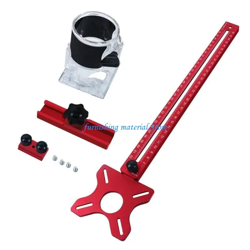 Y5GD Router Milling Grooves Bracket, Milling Router Guide Router Circles Cutter