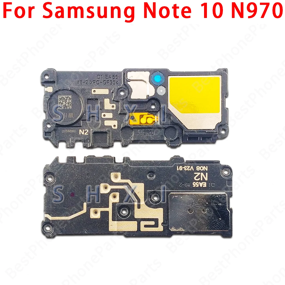 مكبر صوت لسامسونج غالاكسي ، Note8 ، Note9 ، Note10 لايت ، Note10 + ، Note20 Ultra ، 5G ، مكبر صوت ، جرس ، لوحة وحدة الصوت