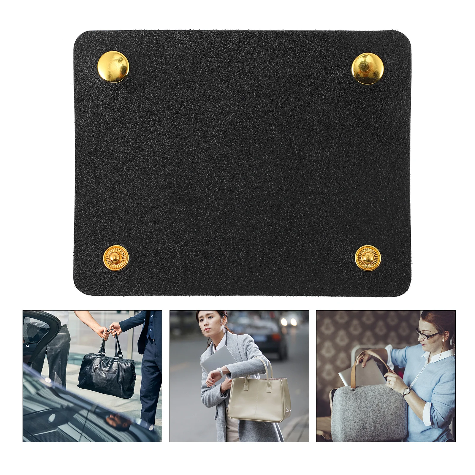 

Bag Handle Cover PU Wrap Protector for Luggage Handbag Suitcase Anti-Slip Comfort Grip Relief Pressure Decorative Accessory