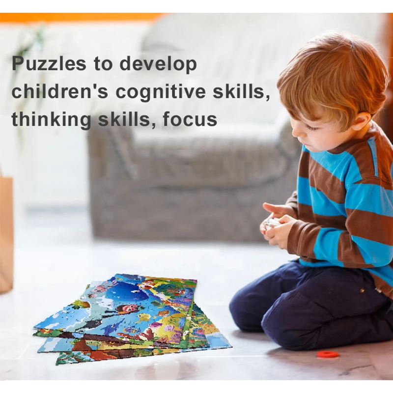 36 шт., детский Развивающий пазл